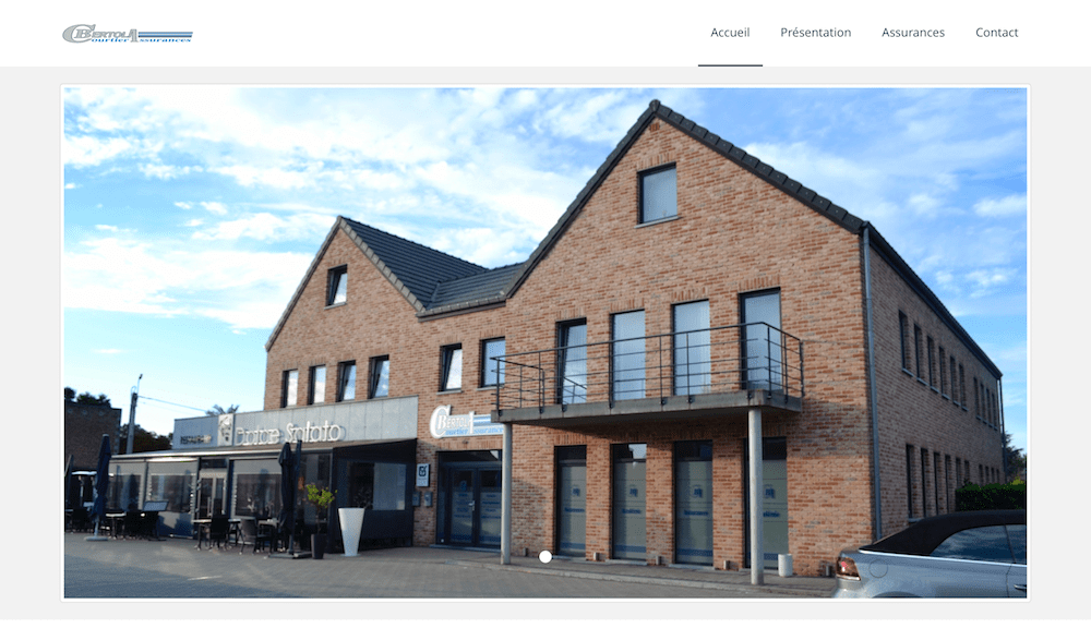 Site internet — Assurances Bertola SPRL